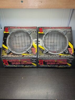 2 Roadmaster RSE80HC 8" Universal Carpeted Speaker/Subwoofer Enclosures NEW
